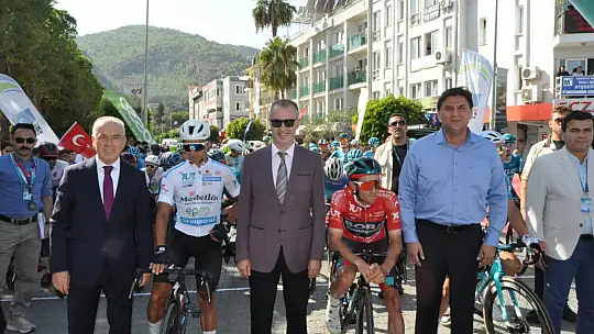 Türkiye Bisiklet Turu'nun Fethiye-Marmaris Etabı Başladı