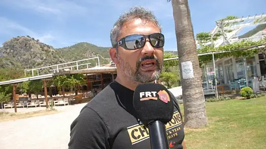 Ukraynalı acenteler paraşüt keyfi yaptı