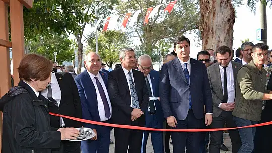 Bahriye Üçok Parkı, Halk Evi ve Türkan Saylan Anıtı açıldı