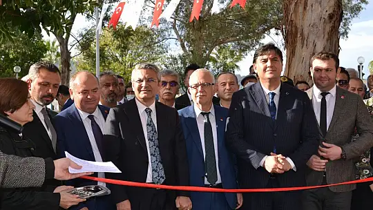 Bahriye Üçok Parkı, Halk Evi ve Türkan Saylan Anıtı açıldı