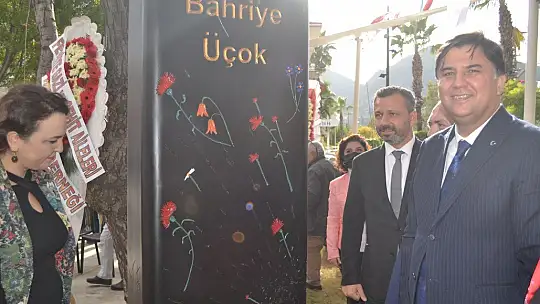 Bahriye Üçok Parkı, Halk Evi ve Türkan Saylan Anıtı açıldı