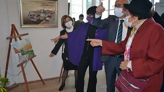 Fethiye Ressamlar Derneği'nden karma resim sergisi