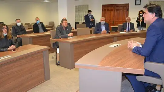 Karaca'yı, meclis üyeleri ziyaret etti'2021'de daha çok projemiz var'