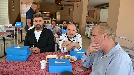 Gazeteciler Bayramlaştı