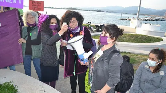 Kadın platformları  yürüyüş etkinliği düzenledi