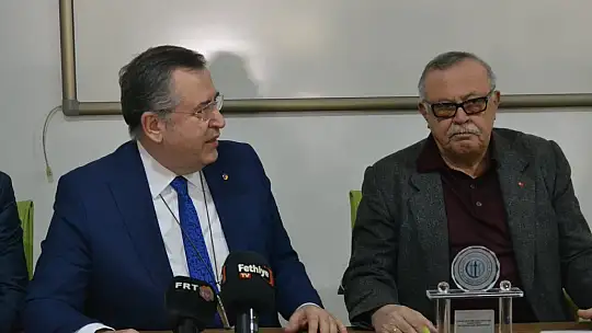 Ftso'dan Esnaf Hastanesi'ne Plaket