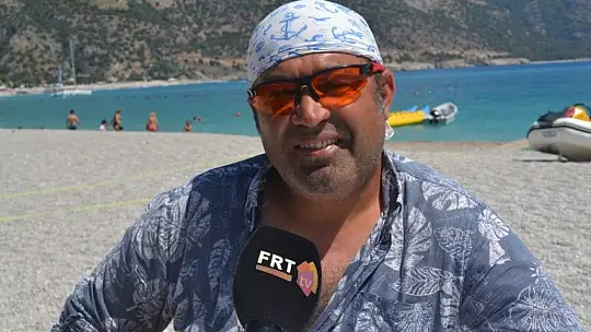 Ölüdeniz'de su sporlarına yoğun ilgi