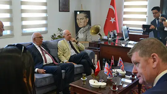 İngiliz Büyükelçi'den Fethiye Belediyesi'ne Ziyaret