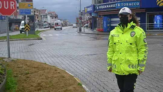 56 saatlik kısıtlamada yağmur sessizliği 