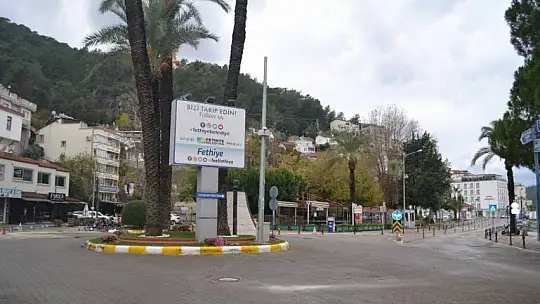 Kısıtlamadan muaf olanlar görevinin başındaydı