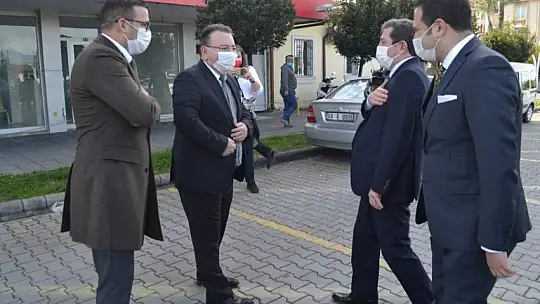 Vali Tavlı'dan bir dizi ziyaret 