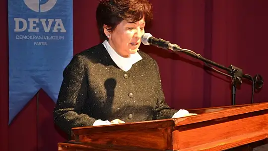 DEVA Partisi İlçe Başkanlığına Saniye Kulaç seçildi