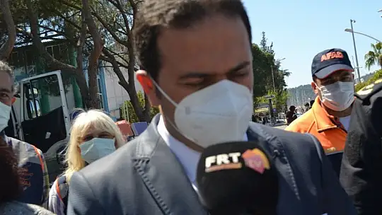 AFAD'ın deprem tırı Fethiye'de