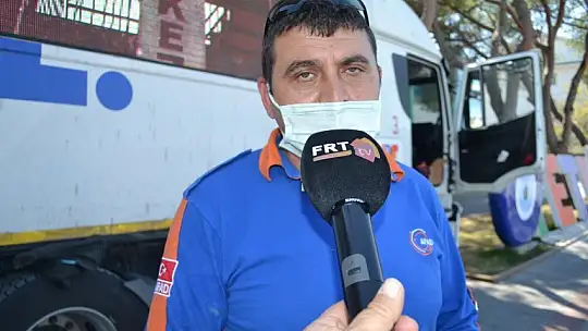 AFAD'ın deprem tırı Fethiye'de