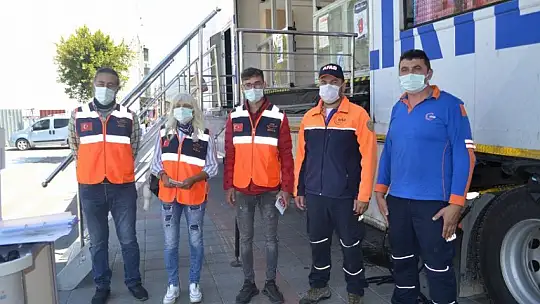 AFAD'ın deprem tırı Fethiye'de