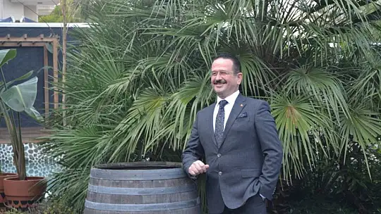 Yeni yılın ilk konuğu, İlçe Başkanı Turgay Öztürk