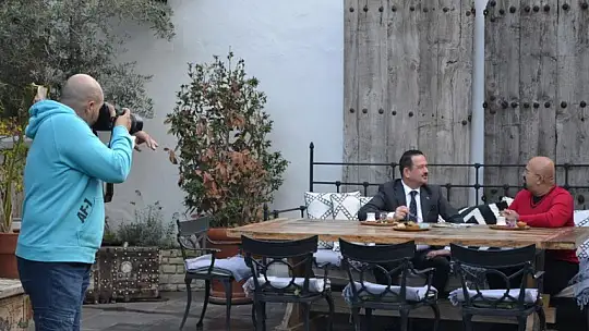 Yeni yılın ilk konuğu, İlçe Başkanı Turgay Öztürk