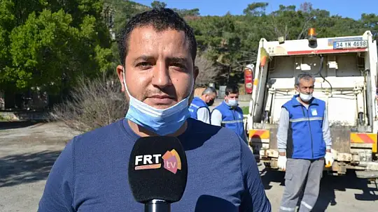 Kısıtlama günlerinde çevre temizliğine devam