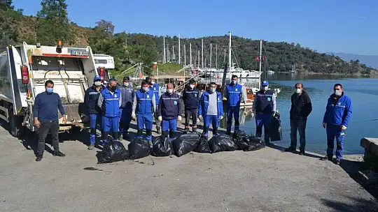 Kısıtlama günlerinde çevre temizliğine devam