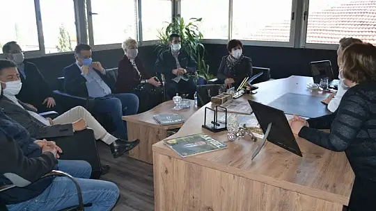 Deva Partisi'nden SED Medya'ya ziyaret