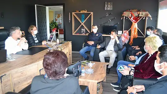 Deva Partisi'nden SED Medya'ya ziyaret