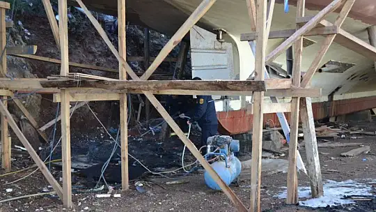 İtfaiye ekipleri kısa sürede söndürdü 