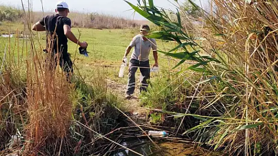 Dünyaca ünlü Dalyan kanalında temizlik