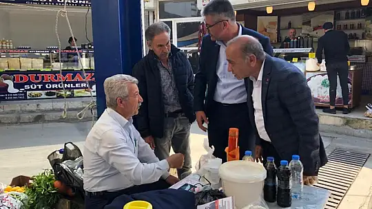 Aday Yiğit, Vatandaşların ve Esnafların Taleplerini Dinledi