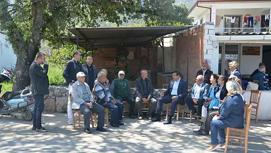Milletvekili Adayı Tosun, Datça'da Coşkuyla Karşılandı