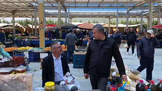Milletvekilli adayları vatandaşın sorunlarını dinledi