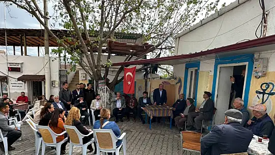 Milletvekili Adayı Otgöz Mahalle Ziyaretlerinde Bulundu