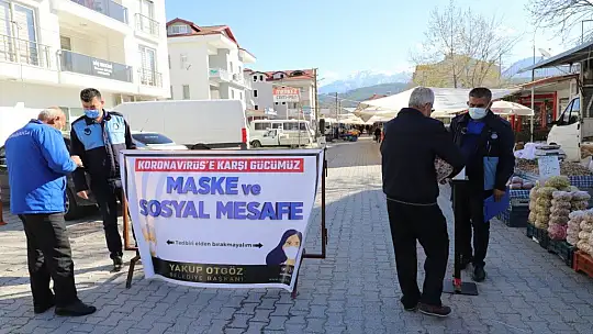 Zabıta ekipleri vatandaşın yanında
