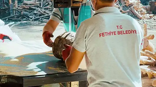 BELEDİYEDEN VATANDAŞA ODUN VE SOBA DESTEĞİ 