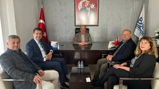 İYİ Parti milletvekili adayı Mehmet tosun, Bodrum'da oda başkanlarını ziyaret etti