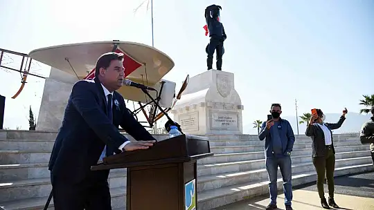 Şehit Fethi Bey törenle anıldı