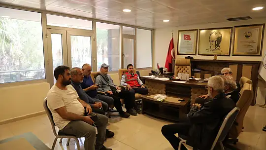 BAŞKAN ARAS YENİDEN DEPREM BÖLGESİNDE