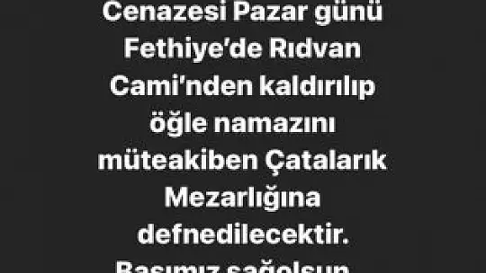 Ekolojik yaşam uzmanı Erkan Şamcı hayatını kaybetti