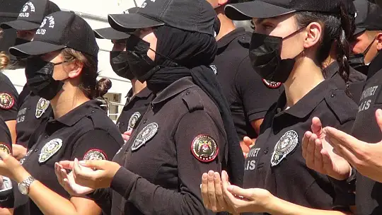 Emniyet'in 'alev savaşçıları'na görkemli uğurlama