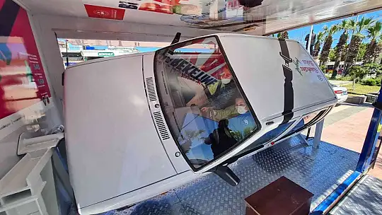 Emniyet kemerinin önemini böyle anladılar