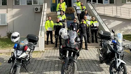 Emniyet trafik motorize timlerine taze kan