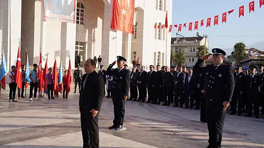 Seydikemer'de Büyük Önder Atatürk Saygı ve Özlemle Anıldı