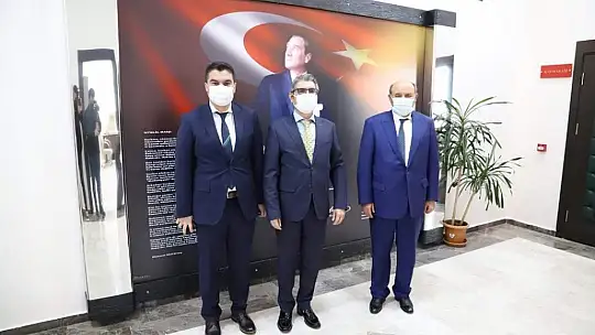 Otgöz ve Gümüşten, Seydikemer Kaymakamı Ayhan Yazgan'a ziyaret