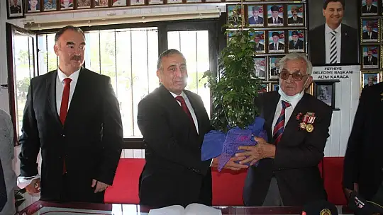 Fethiye Cumhuriyet Başsavcısı Bingül, gazileri unutmadı