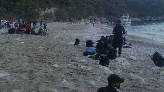 Fethiye'de 254 düzensiz göçmen yakalandı