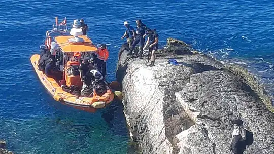 Fethiye'de 27 düzensiz göçmen kurtarıldı