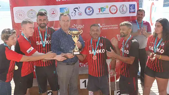 FETHİYE'DE 3. SPOR FESTİVALİ AÇIK SU YÜZME YARIŞI YAPILDI