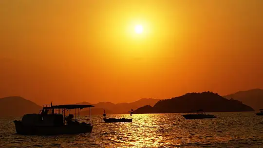 Fethiye'de görsel şölen