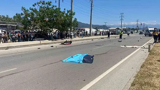 Fethiye'de iki motosiklet çarpıştı: 2 ölü, 1 yaralı
