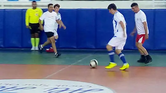 FETHİYE'DE ÖZEL SPORCULAR GÖSTERİ MAÇI YAPTI