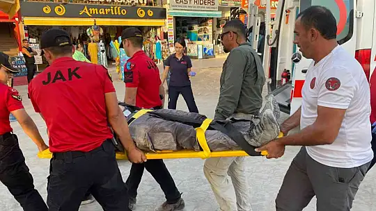 FETHİYE'DE PARAŞÜT KAZASI: 1 YARALI